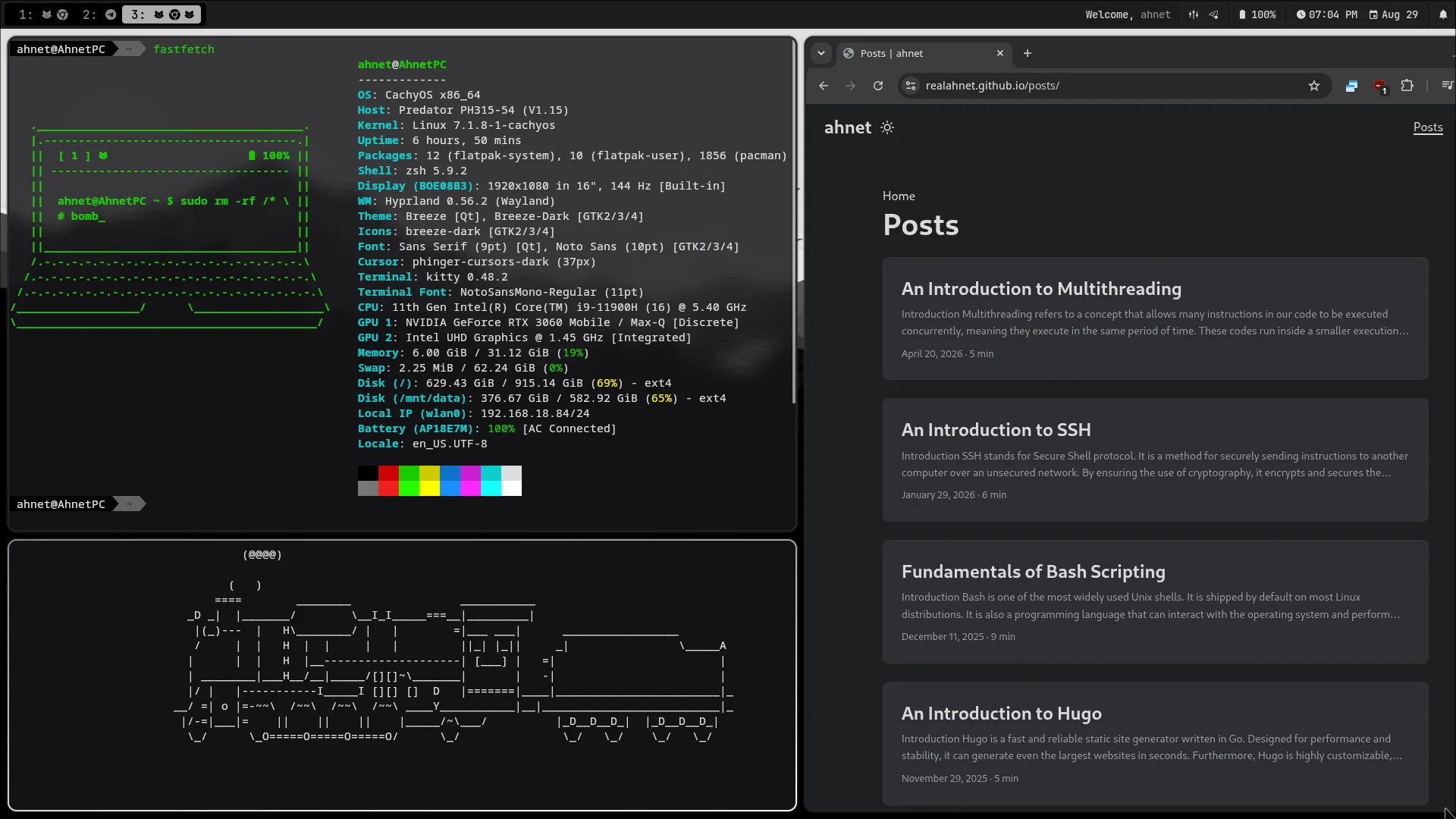Empty Workspace Screenshot