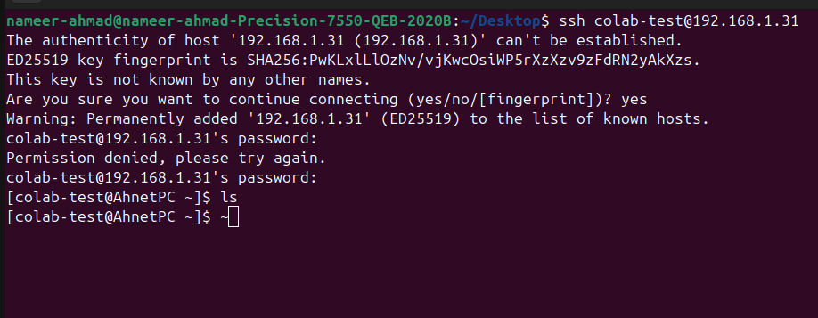 Connecting to Server