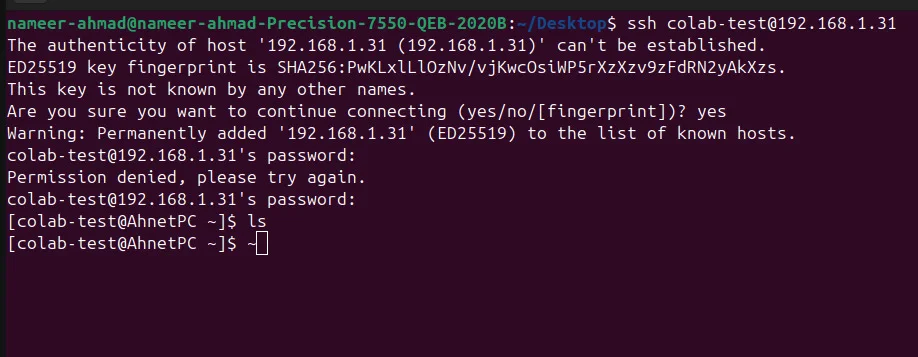 Connecting to Server